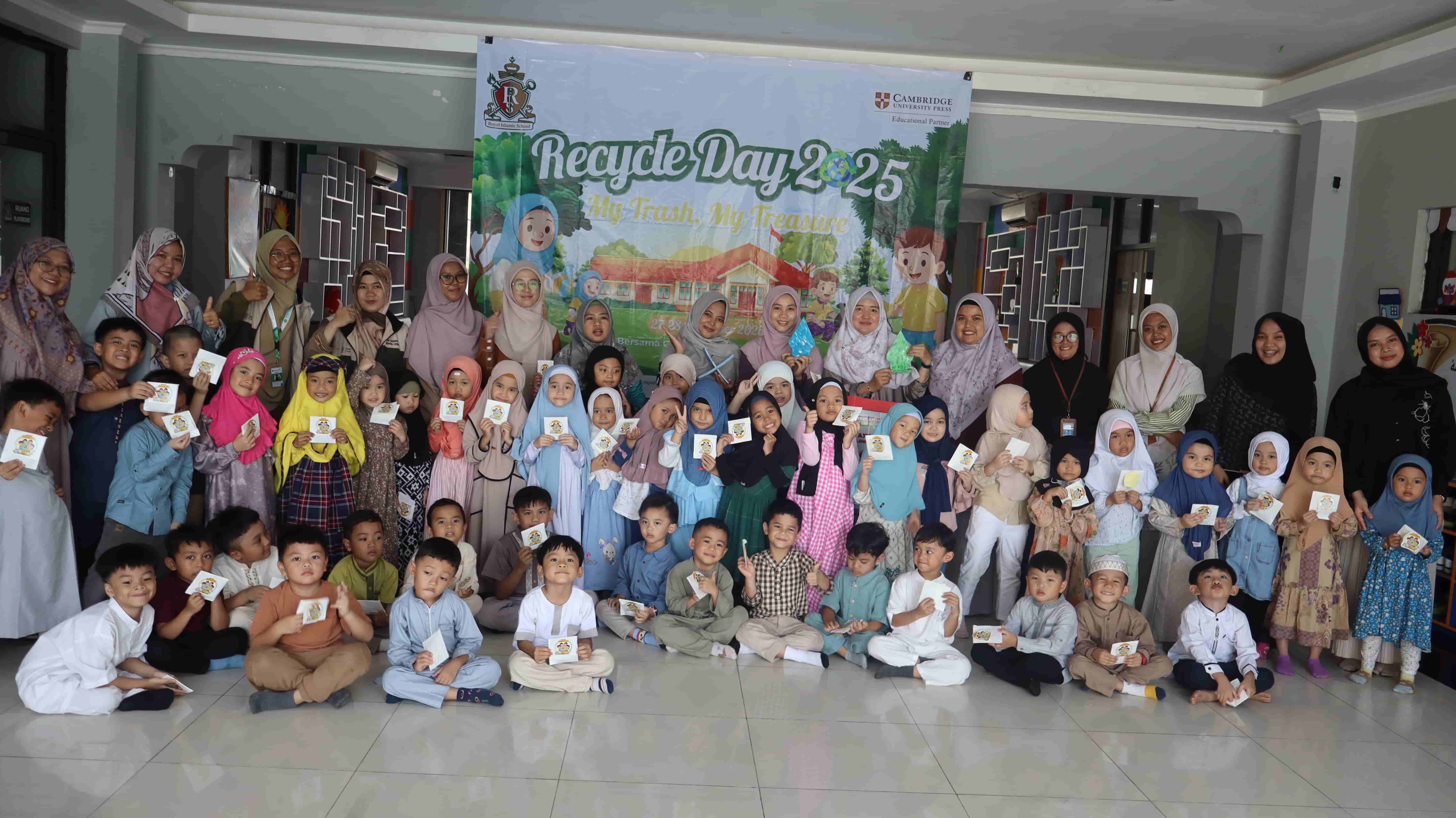 Recycle Day PG-TKIT Kolaborasi Bersama Sekolahsampah.idn